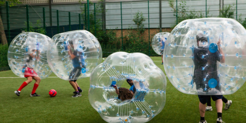 Bubble-Football activité de jour evg insolite lille 